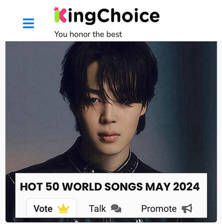 KingChoice Hot50 World Songs of May