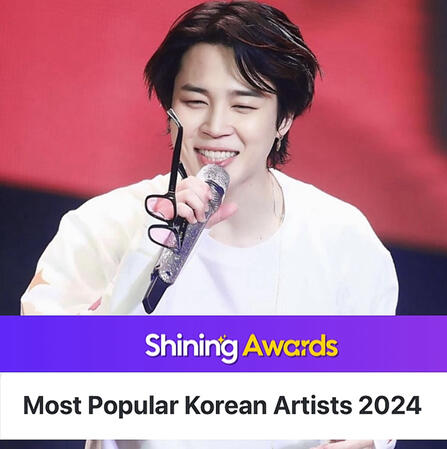 Shining Awards Most Popular Korean Artists 2024